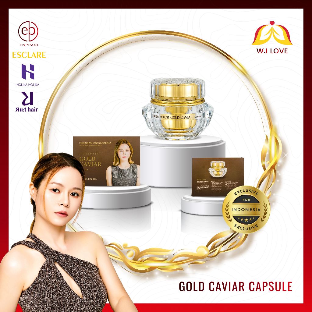 [Holika Holika] Prime Youth Gold Caviar Capsule ( Kaviar Emas )