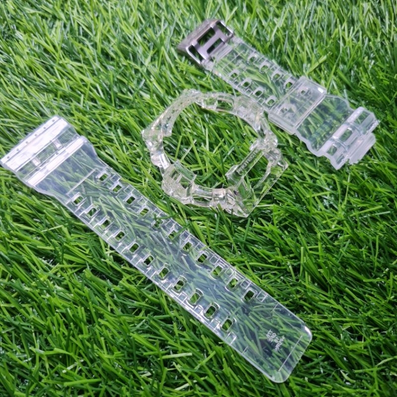 BNB BEZEL N STRAP G-SHOCK G-8900 G8900 GR8900 JELLY CLEAR