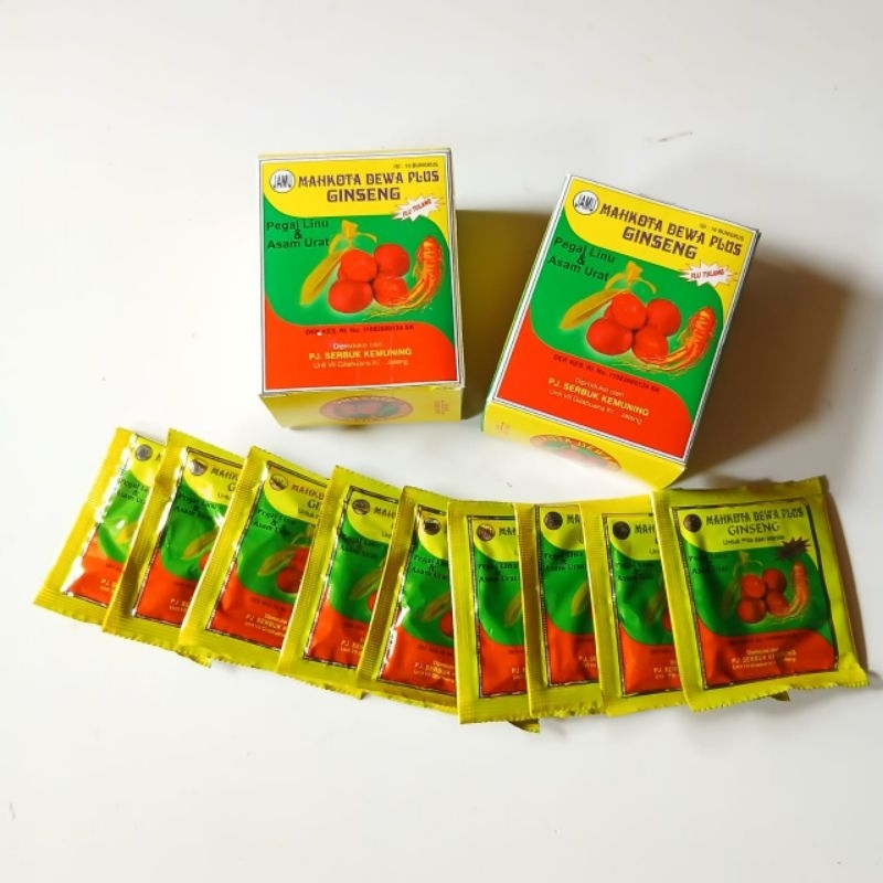 SERBUK MAHKOTA DEWA PLUS GINSENG SERBUK ORIGINAL
