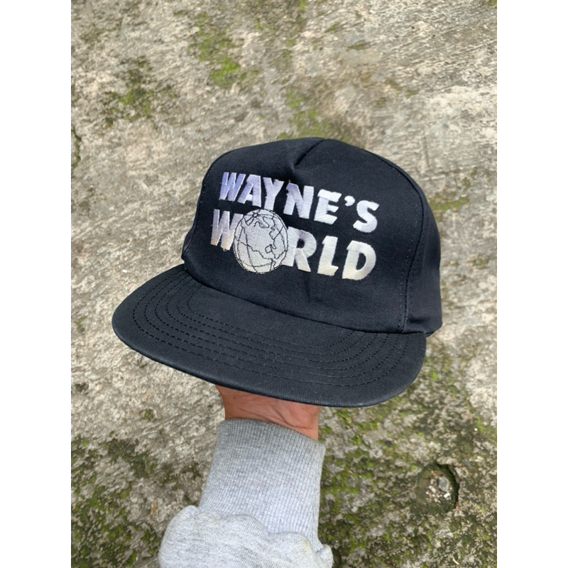 TOPI WAYNES WORLD VINTAGE ORIGINAL USA