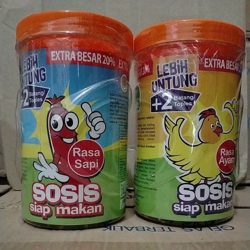 

Sosis So Nice siap makan ( Rasa Ayam + Rasa Sapi )