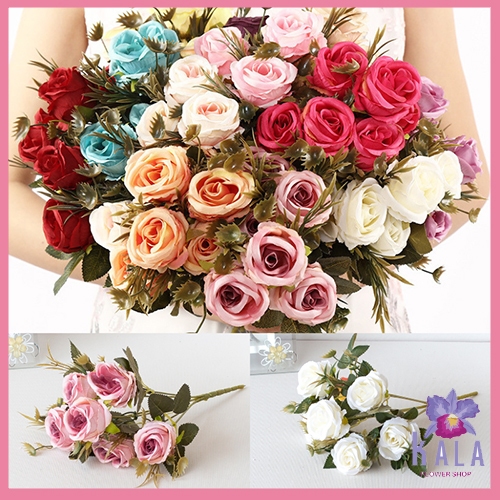 

Bunga mawar duri persian buket bunga dekorasi BG134