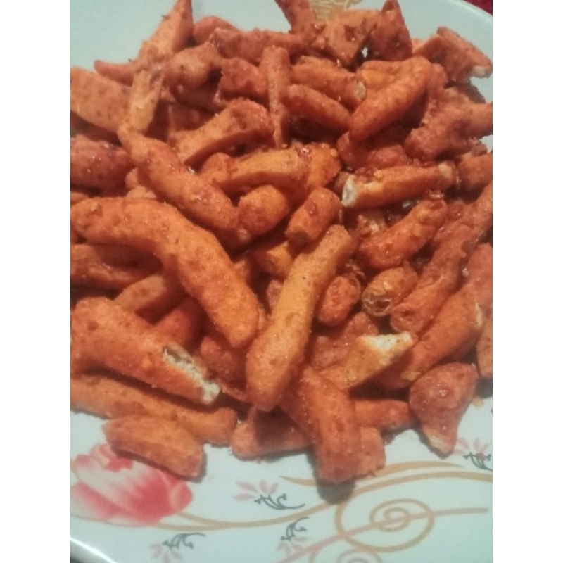 

Basreng pedas daun jeruk premium 1kg