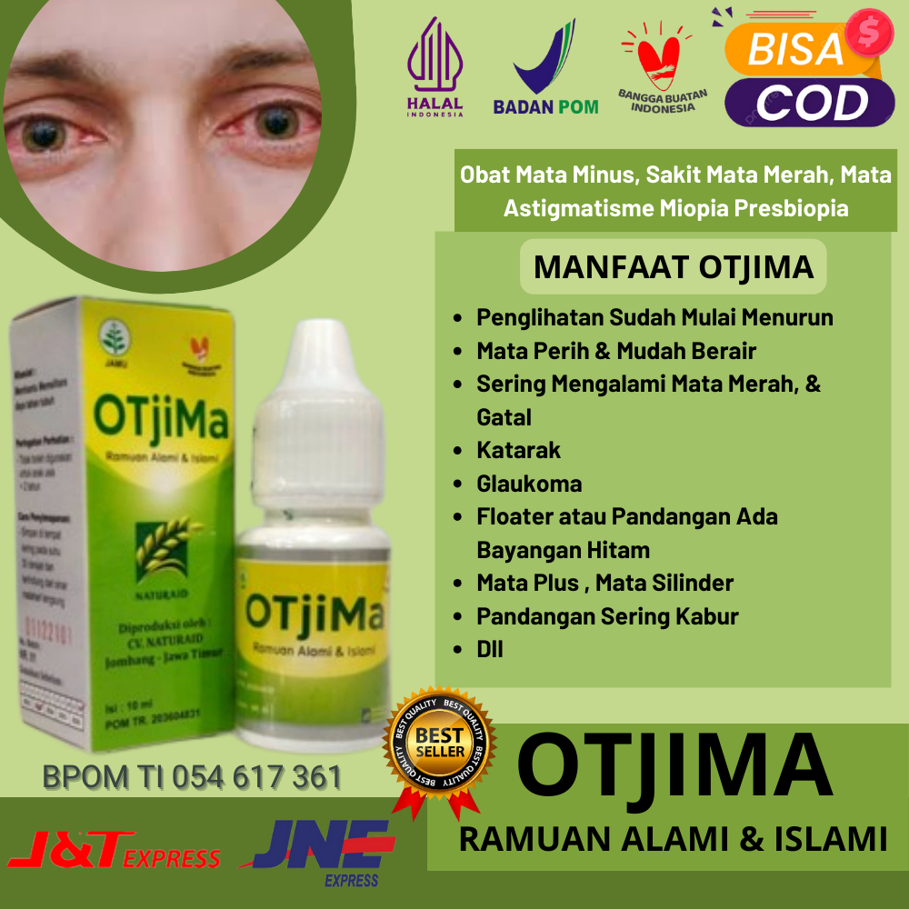 Otjima Asli Obat Mata Minus, Sakit Mata Merah, Mata Astigmatisme Miopia Presbiopia