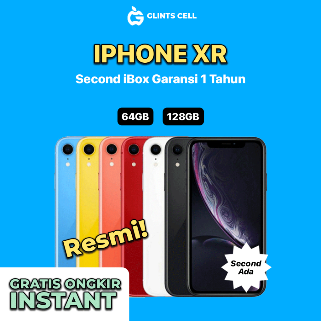 Iphone Xr (Ex IBox Garansi Resmi Indonesia)
