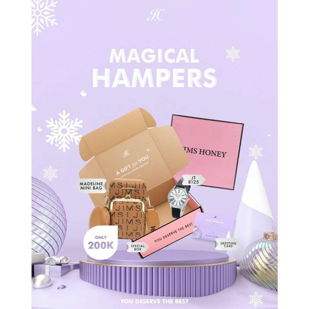 JIMS HONEY HAMPERS NATAL TAHUN BARU FREE BOX
