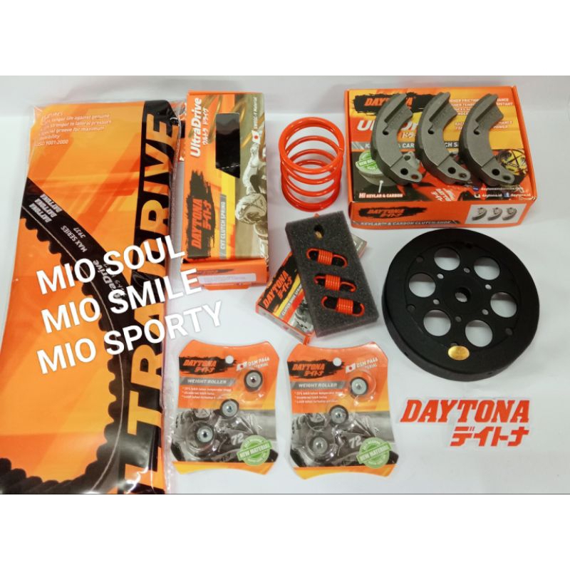 FULL SET KIRIAN DAYTONA ORIGINAL UNTUK MIO SOUL MIO SMILE MIO SPORTY FINO KARBU NOUVO KIRIAN UPGRADE