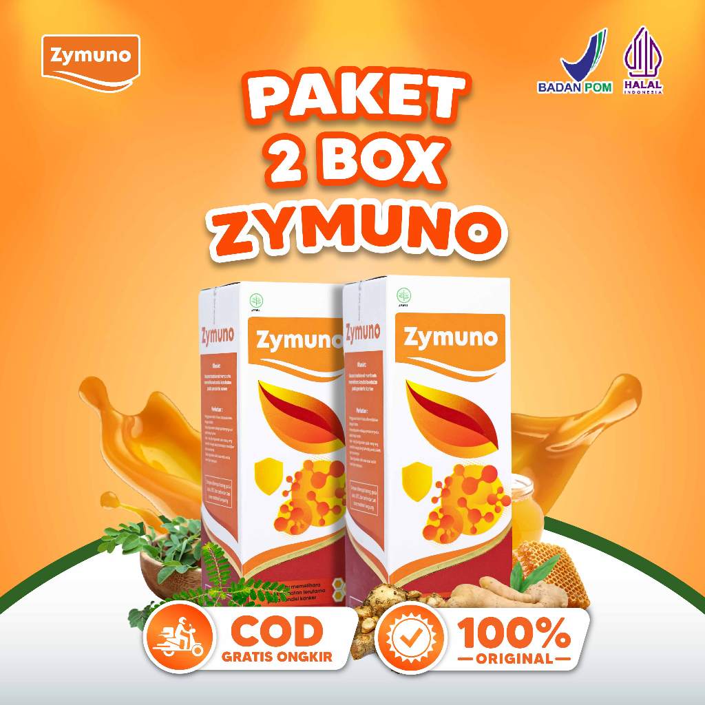 

[PAKET 2 BOTOL] | Zymuno | Madu Herbal Alami Bantu Untuk Terapi Kanker Tumor Benjolan Pada Tubuh dan Mengatasi Demam Flu Batuk