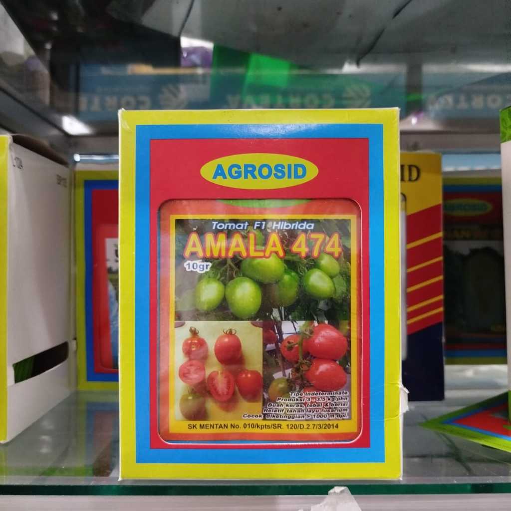 Benih Tomat AMALA 474 10gr Original Pack AGROSID