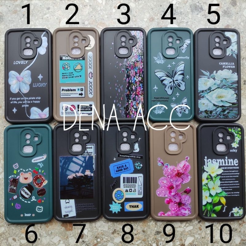 Soft Case Silikon Case Motif Gambar Samsung A6 Plus 2018 SM-A605 Samsung J8 2018