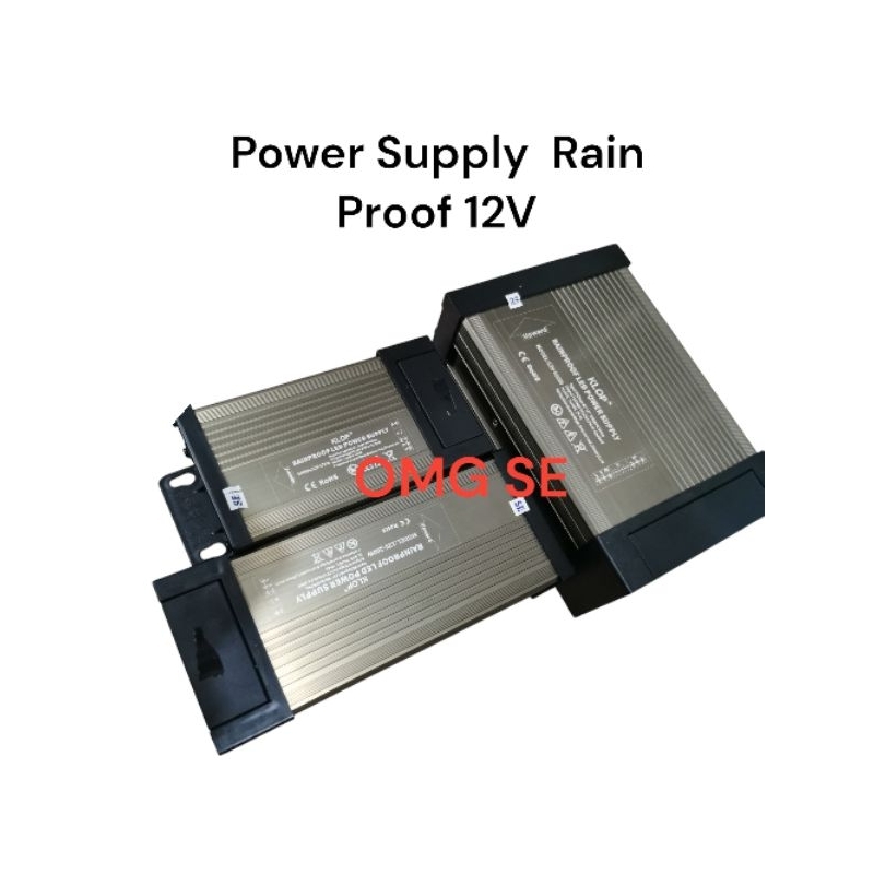 power supply 12V 120watt 200watt 400watt 500watt rainproof