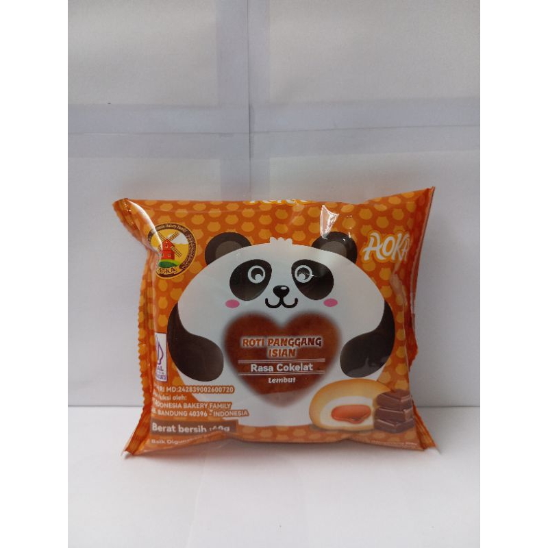 

Roti Aoka panda Rasa Coklat