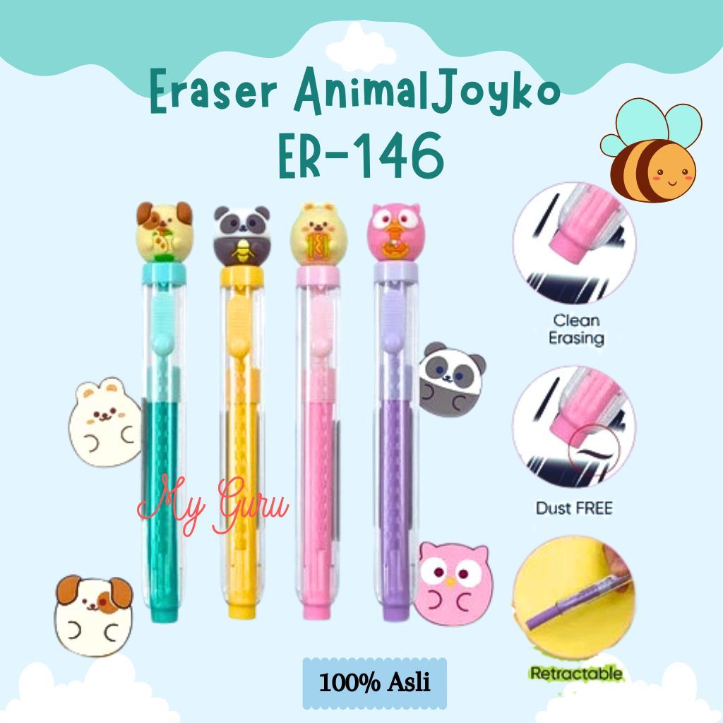

[PCS] ERASER / PENGHAPUS ANIMAL JOYKO ER-146 ANIMAL KINGDOM