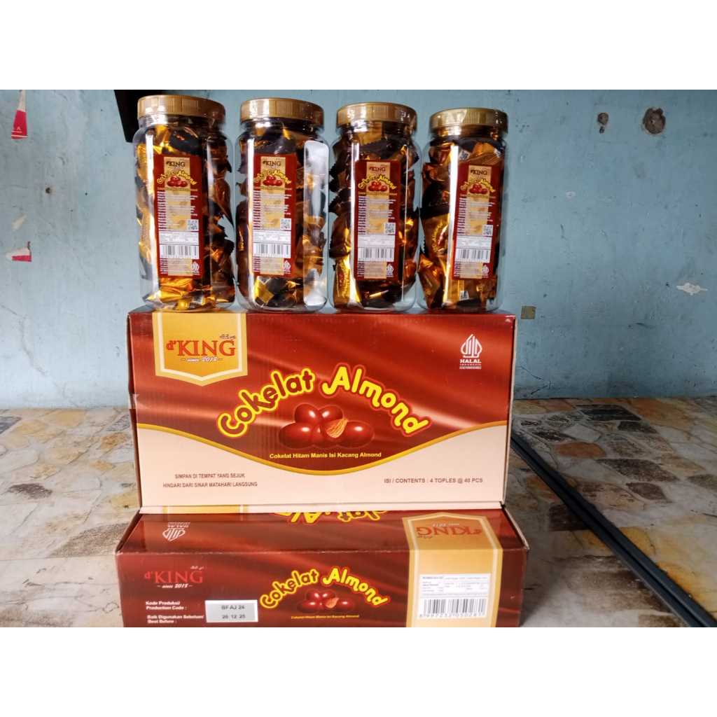 

[ DUSSAN ] D'King Coklat Almond