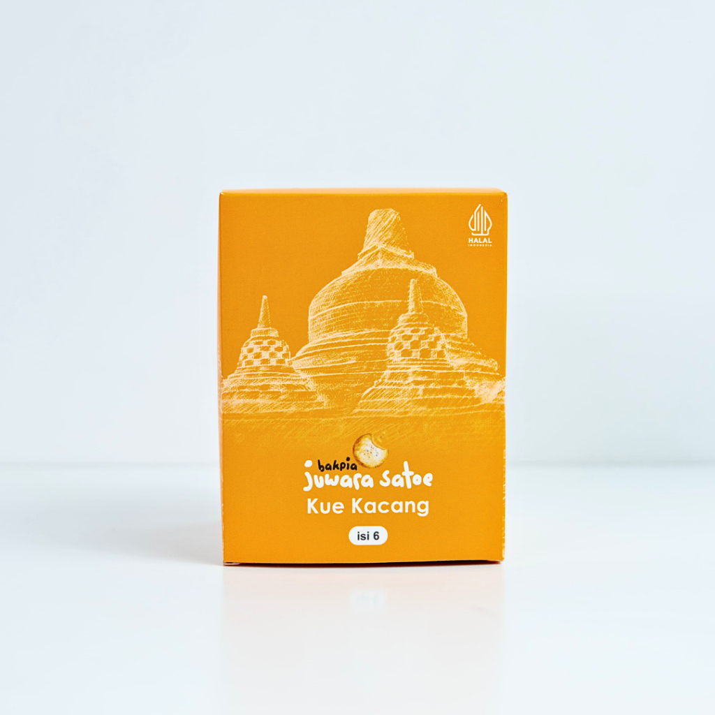 

BAKPIA JUWARA SATOE [ Isi 6 ] Kue Kacang - Oleh Oleh Khas Jogja