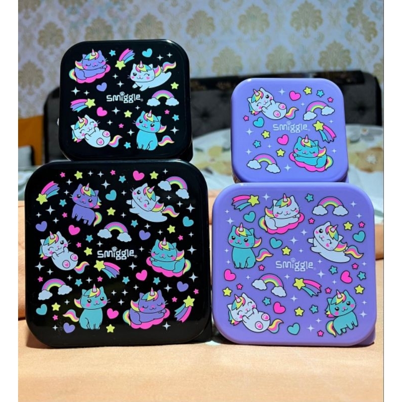 Smiggle kotak makan & snack - Original
