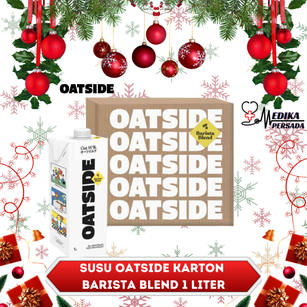 

Medika Persada - Oatside Oat Milk 1 Liter Karton isi 6pcs 1000ml | Susu Oat Premium