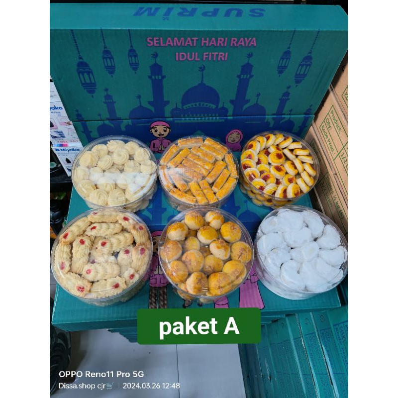 

paketan kue lebaran murah meriah