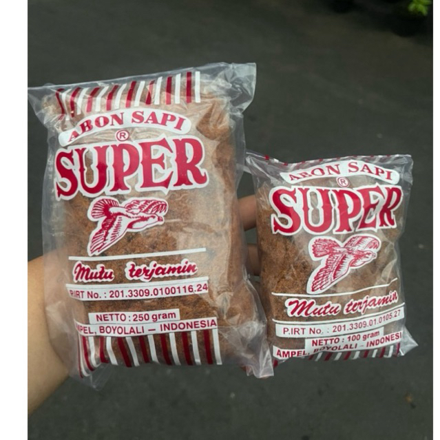 

Abon Sapi Super Original Abon Super Beef Floss Original Oleh Oleh Khas Boyolali 250gr & 100 gr
