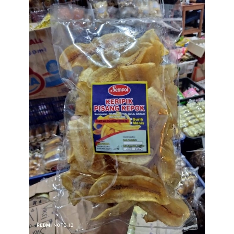 

Keripik Pisang Kepok Manis 200g