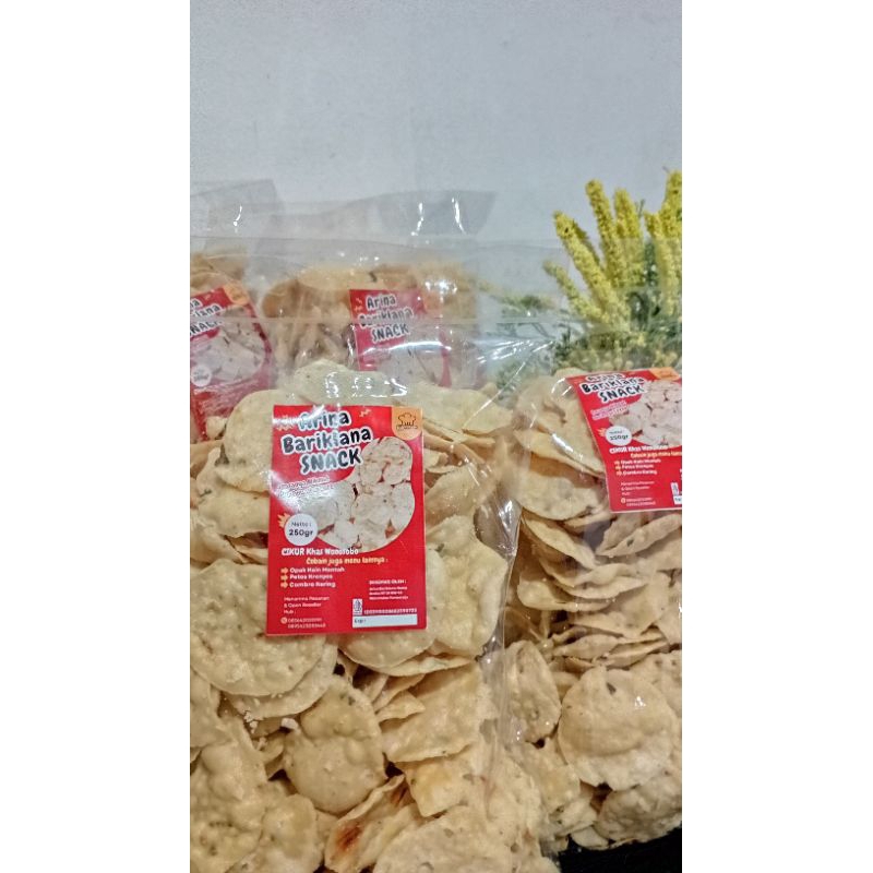 

Cikur Aci kriuk rasa daun jeruk / Snack khas WONOSOBO