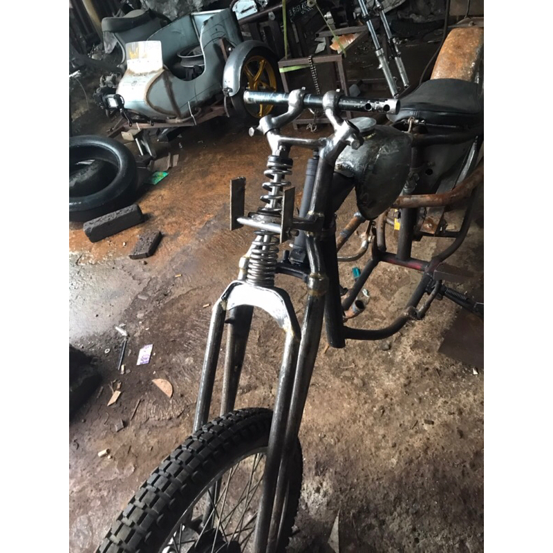Springer chopper bobber skinny / Shockbreaker custom