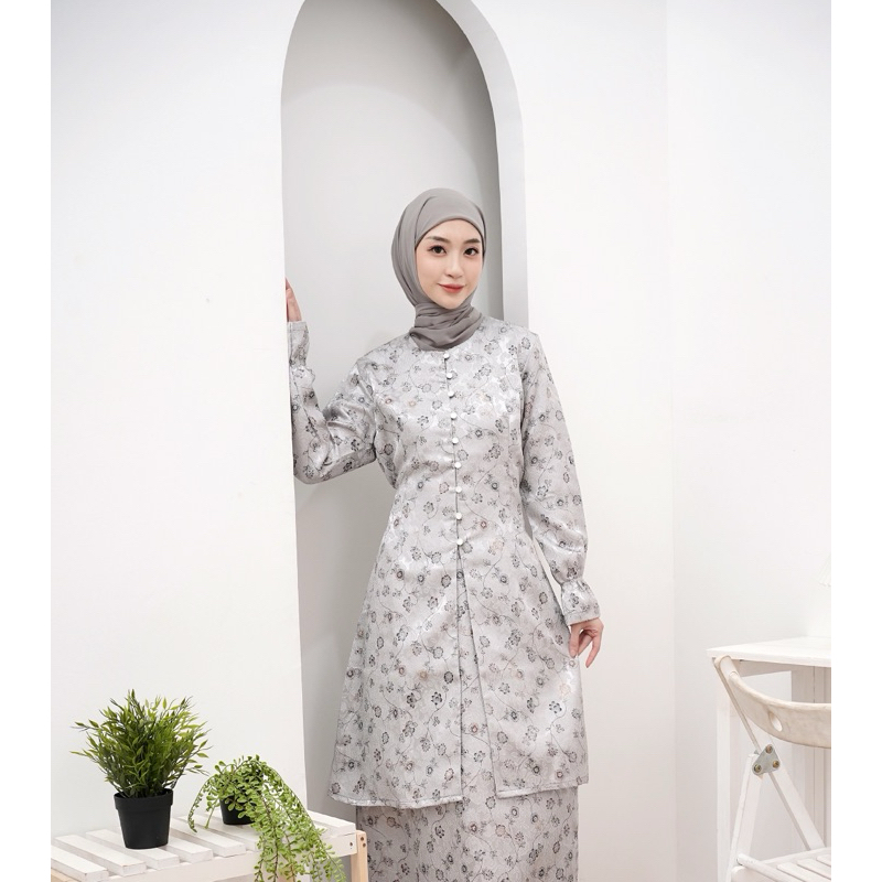 [ Asherbyali ]  set malaysian / dress muslim / setelan malaysian baju kurung
