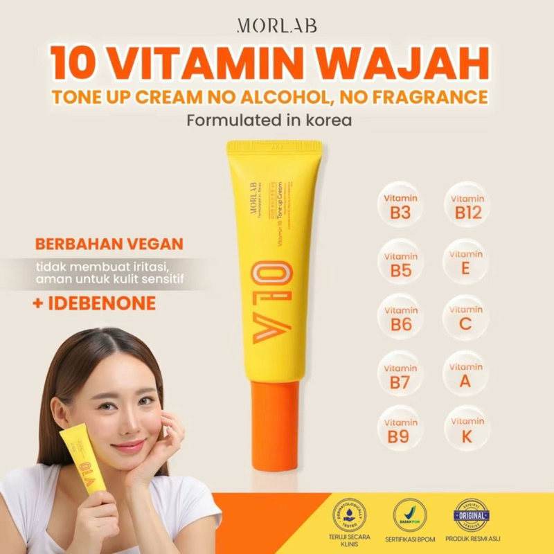 MORLAB V10 Vitamin Tone Up Cream