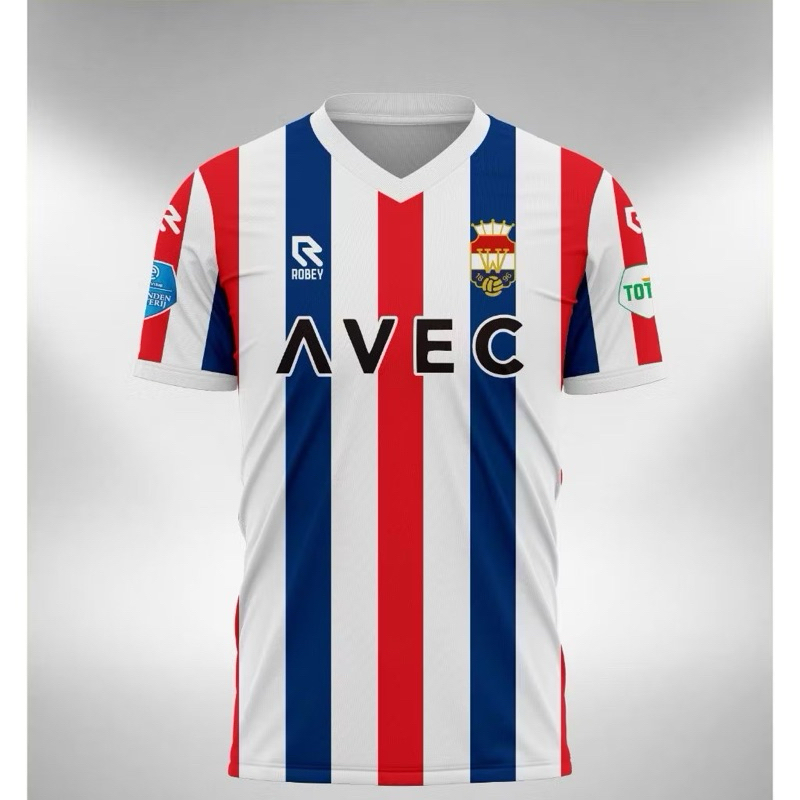 Jersey Willem II Home 2024 2025 SEPAK BOLA