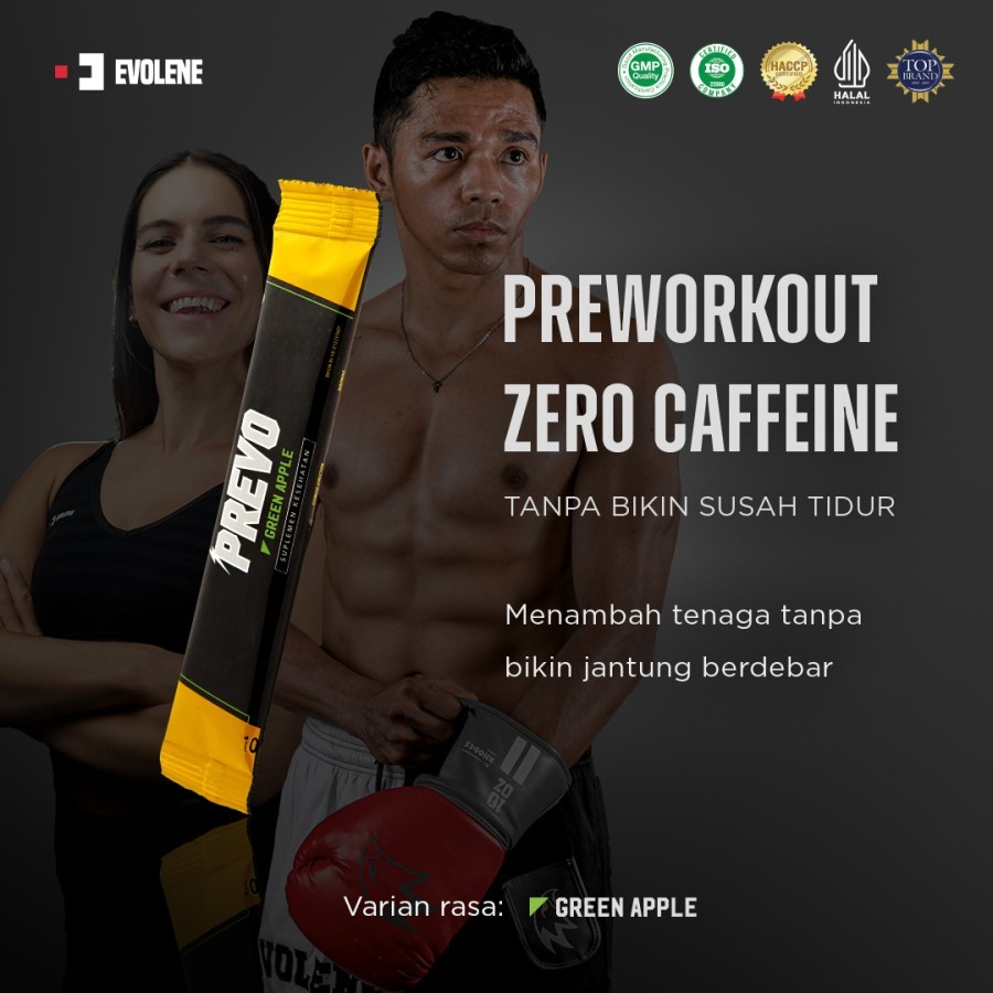 Evolene Prevo Sachet - Pre-Workout - Zero Caffeine Pre-Workout