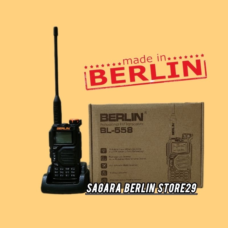 HT Berlin BL-558 Talkie walkie original HT BERLIN Murah