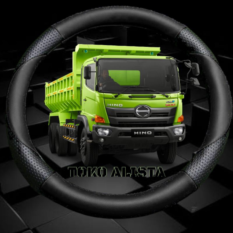 Bungkus Setir Mobil Truk Hino 500 Lohan, Sarung Setir UD QUESTER, Cover Stir Mobil Hino 300 Dutro si