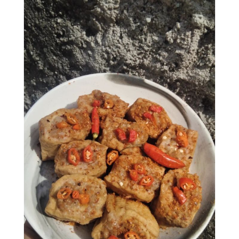

tahu baso cak wachid rawit boncoss