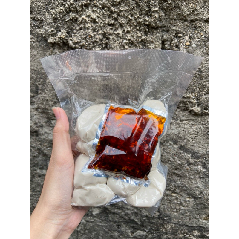 

Basreng mentah chili oil ( isi 10biji ) | cemaalcemiil