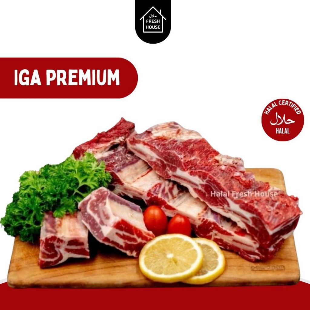 

IGA SAPI PREMIUM 500GR / SHORT RIB