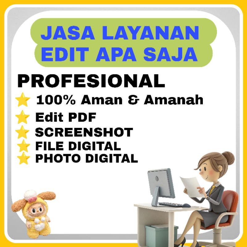 

Jasa edit apa saja semua bisa