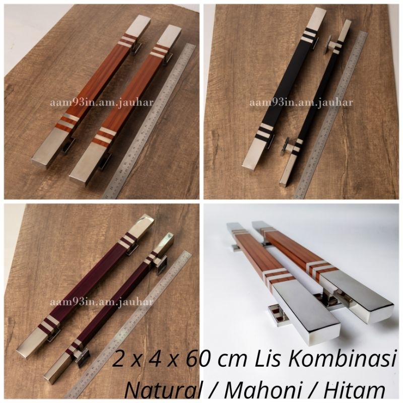 Kunci pintu kupu tarung minimalis handle pintu Tarikan pintu gagang pintu kotak boks box 60 cm dof