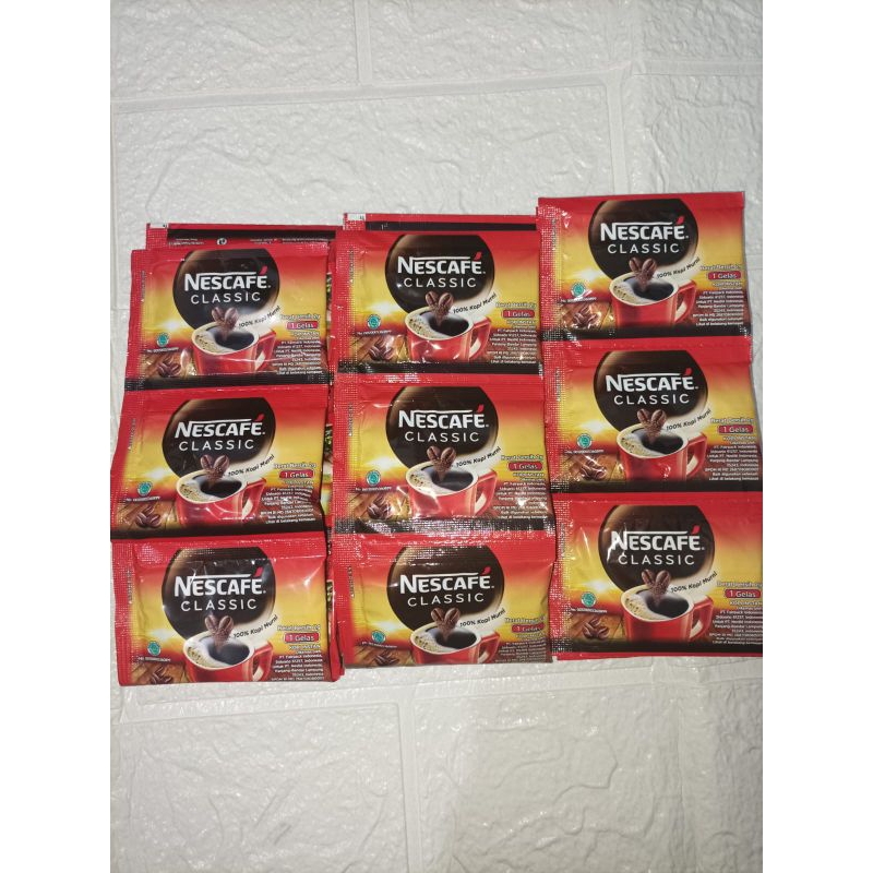 

Kopi Nescafe classic sachet isi 10