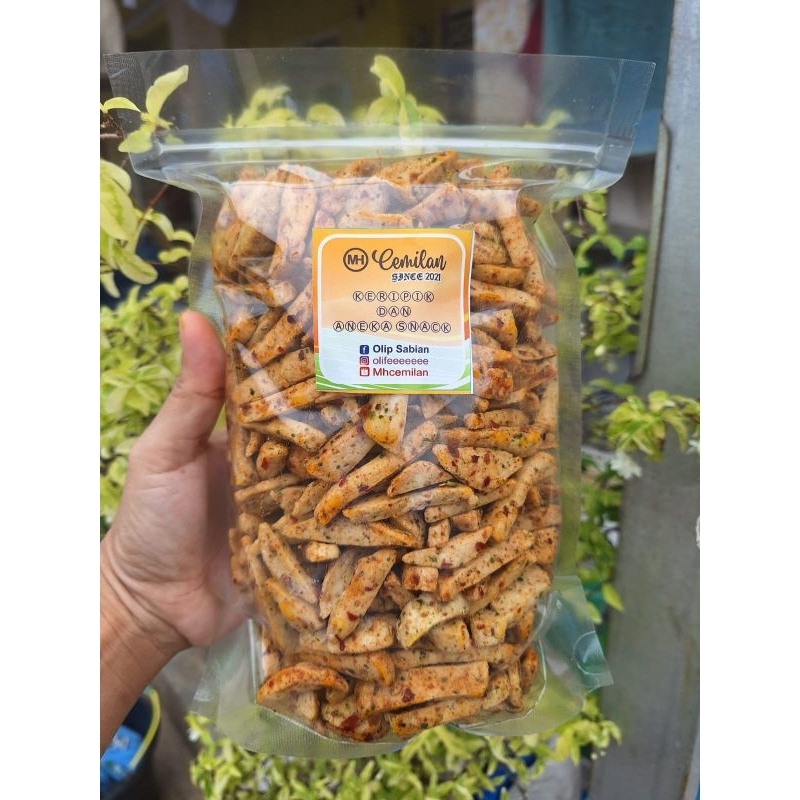 

Basreng pedas & original daun jeruk 500g