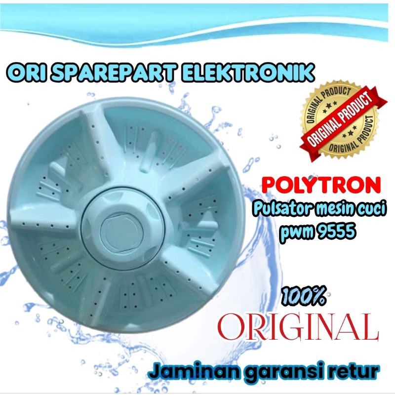 PULSATOR MESIN CUCI MERK POLYTRON ASLI ORIGINAL