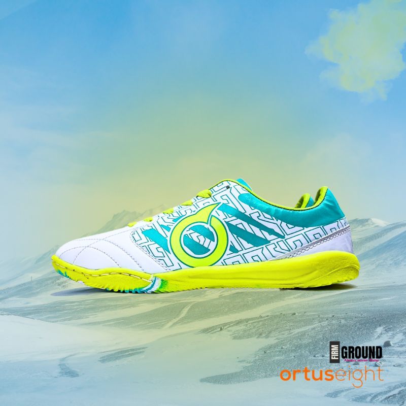 Edisi Terbatas Sepatu Futsal BBS Jogosala Crusher Vicious 4.0 - White Green