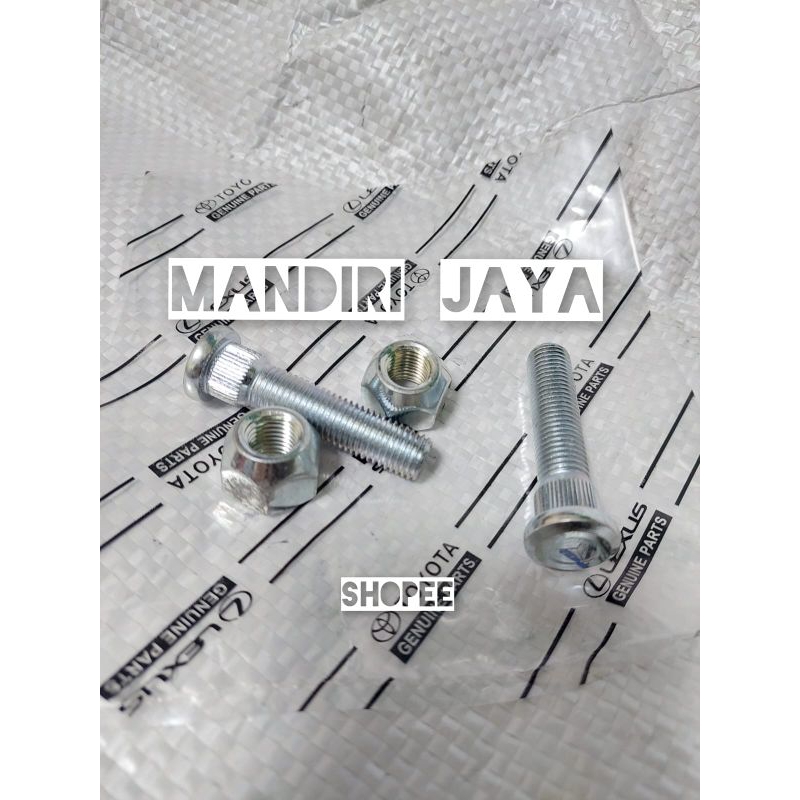 Baut roda mur panjang long Toyota Soluna Ori
