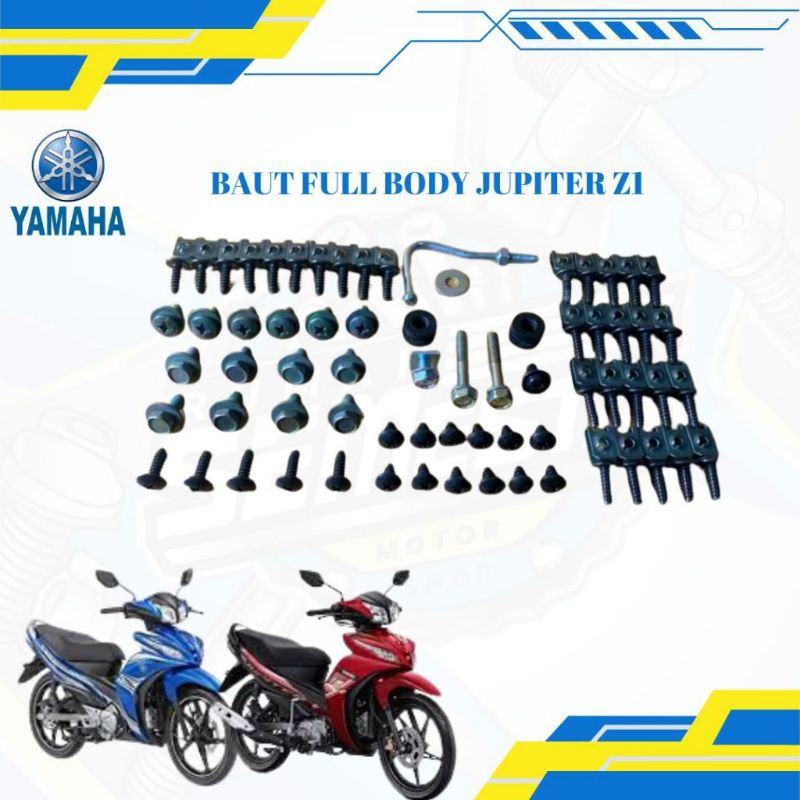 baut full body Jupiter Z1 / baut full body Yamaha Jupiter Z1 lengkap