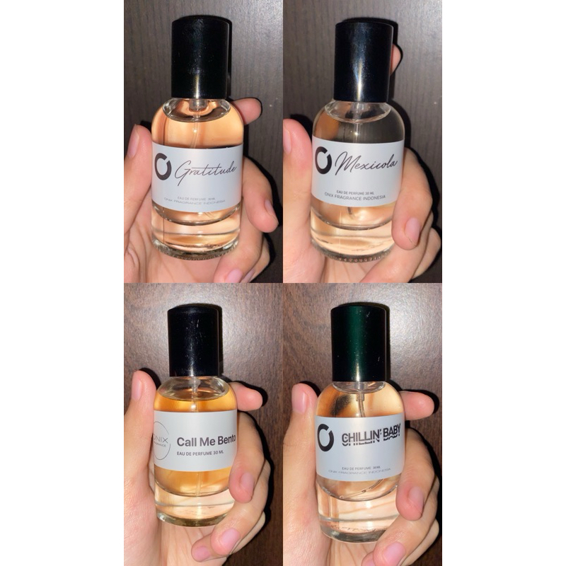 PARFUM ONIX MEXICOLA GRATITUDE CHILLIN BABY CALL ME BENTO 30ml