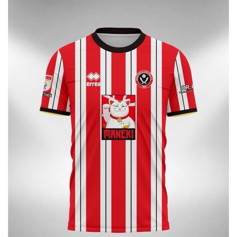 Jersey SHEFFIELD UnitedHome 2024 2025 sepak bola