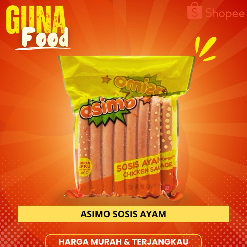 

SOSIS AYAM ASIMO | CHICKEN SAUSAGE | Sosis ayam merah panjang