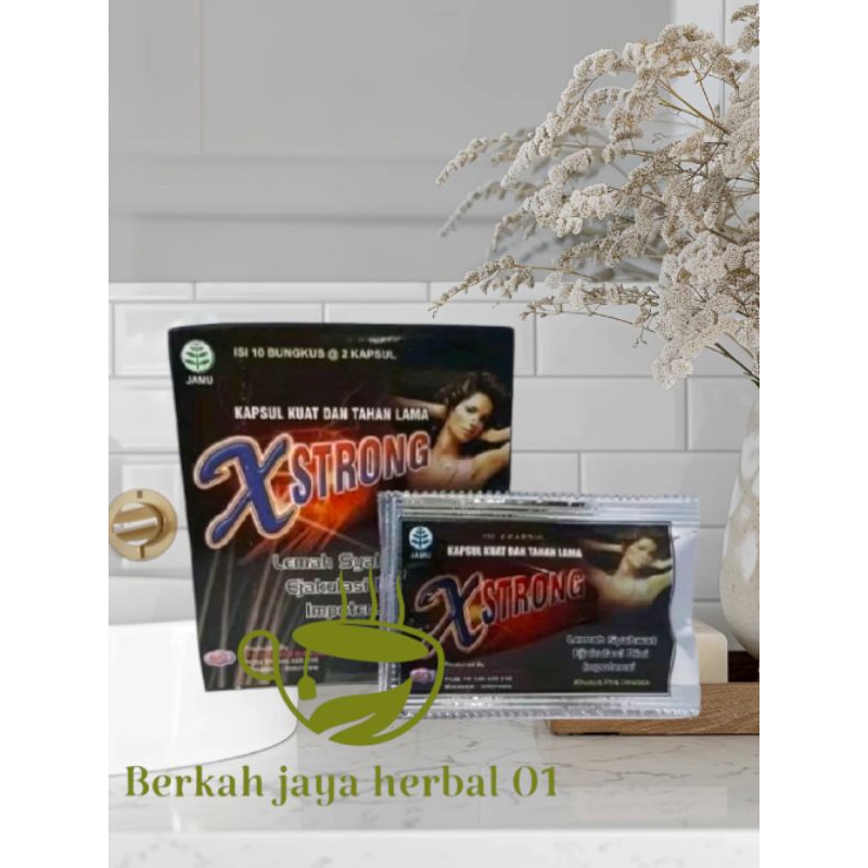 Xstrong X-strong Kapsul Khasiat100%