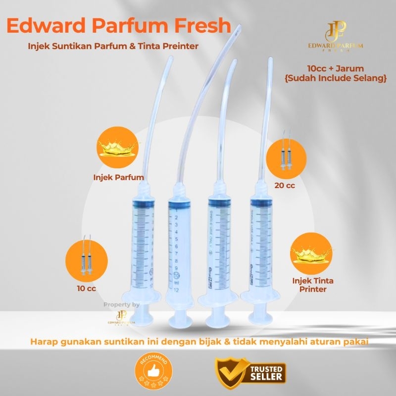 Injek Suntikan Parfum + Selang | Injek Suntikan Tinta + Selang