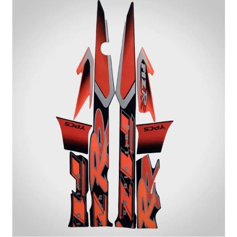 Striping stiker body motor yamaha fiz r 2002 full cluth lis body standar fiz r striping fiz r full c
