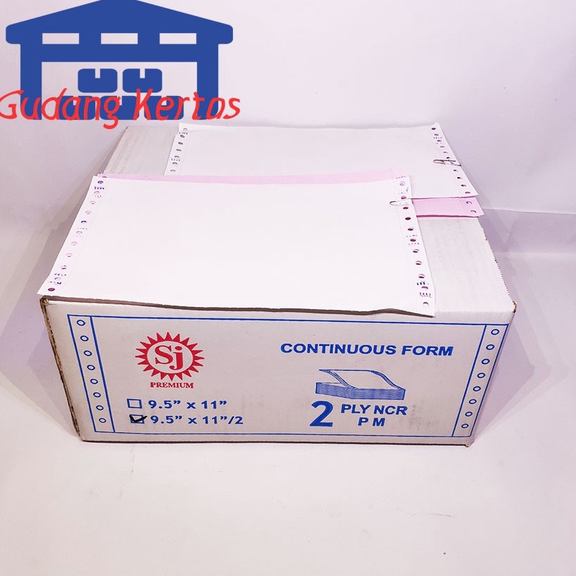 

Produk Keren SJ Premium Continuous Form 95 x 11 2 Ply NCR PRS BAGI 2 J83